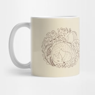 Sleeping Fox - Version 1 Mug